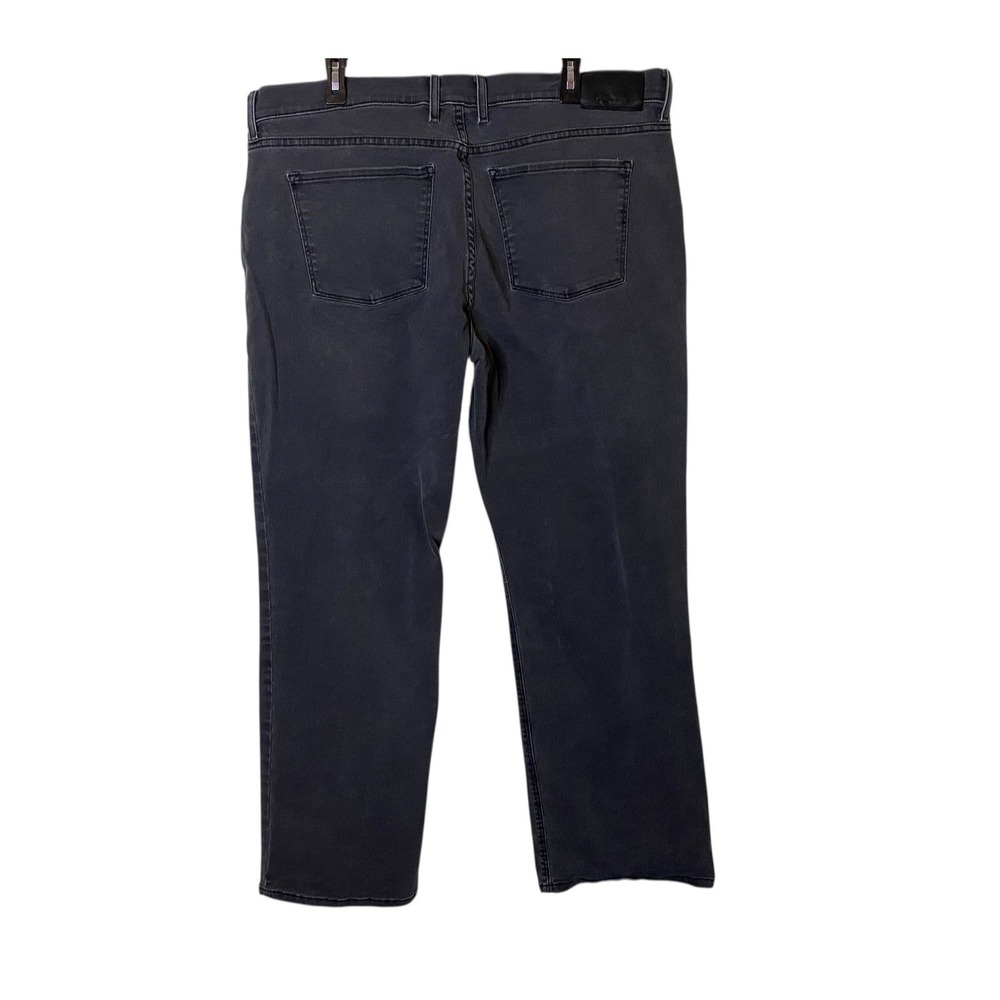 Mott & Bow Mens Gray Straight Leg Jeans W40 L32 Cotton Stretch